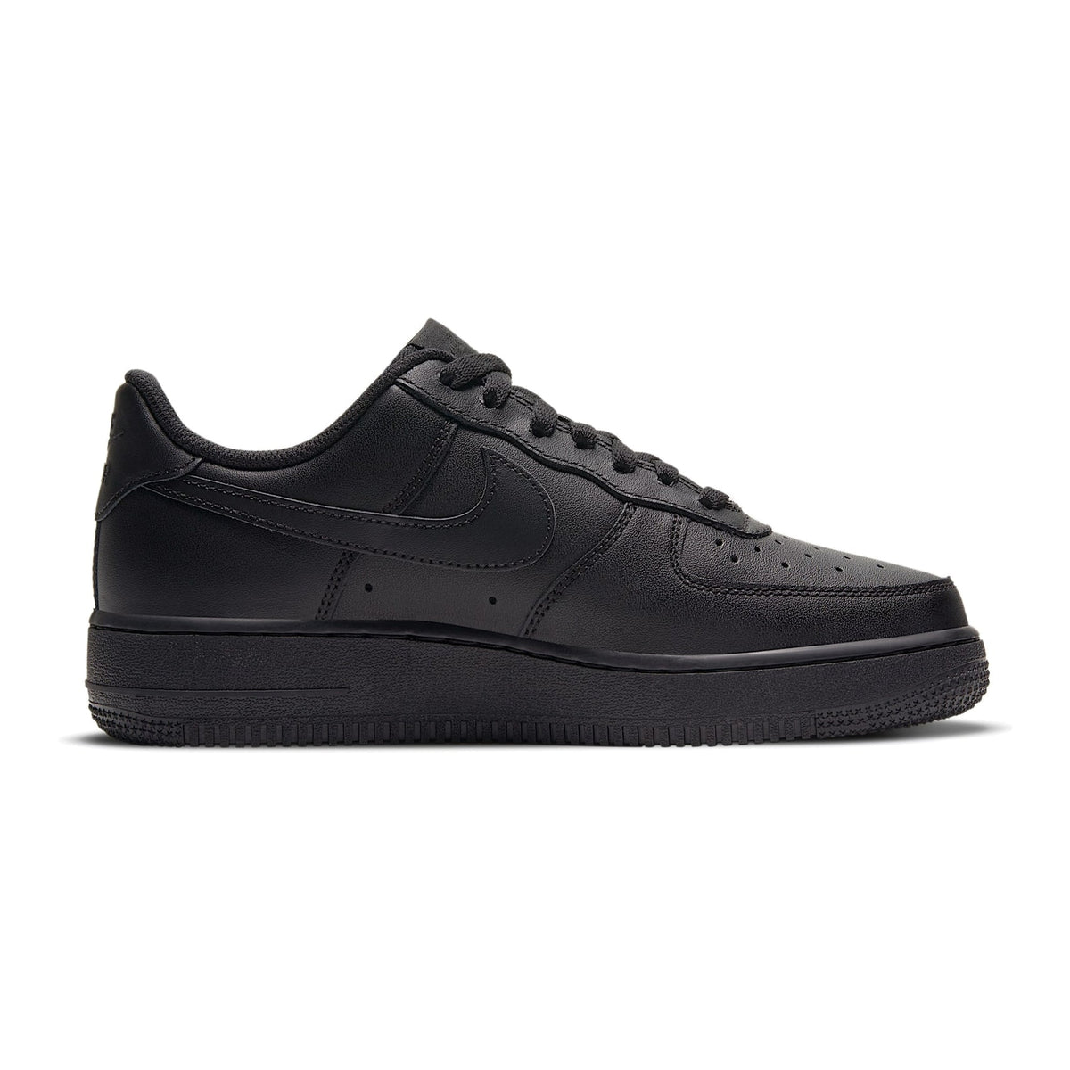 AF1 ’07 Triple Black - Triple Black - medial side view