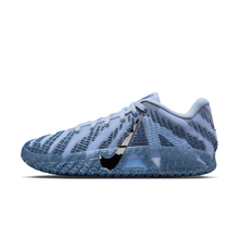 Ja 3 Basketball Shoes Cobalt Bliss / Midnight Navy / Metallic Silver HF2794-400 - lateral side view