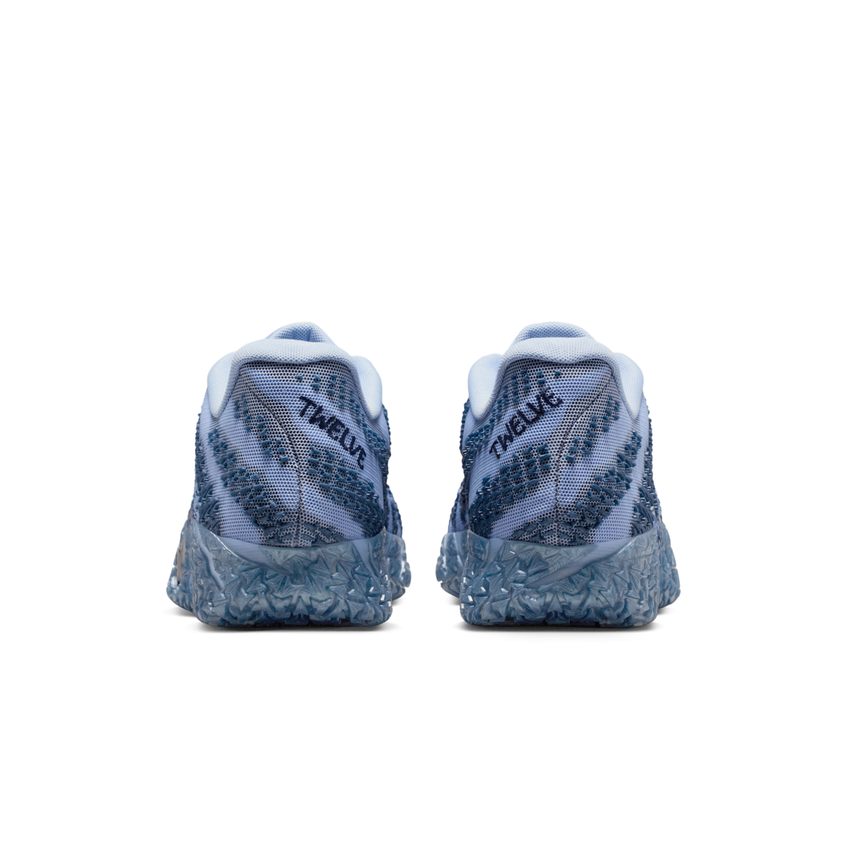 Ja 3 Basketball Shoes Cobalt Bliss / Midnight Navy / Metallic Silver HF2794-400 - rear pair view