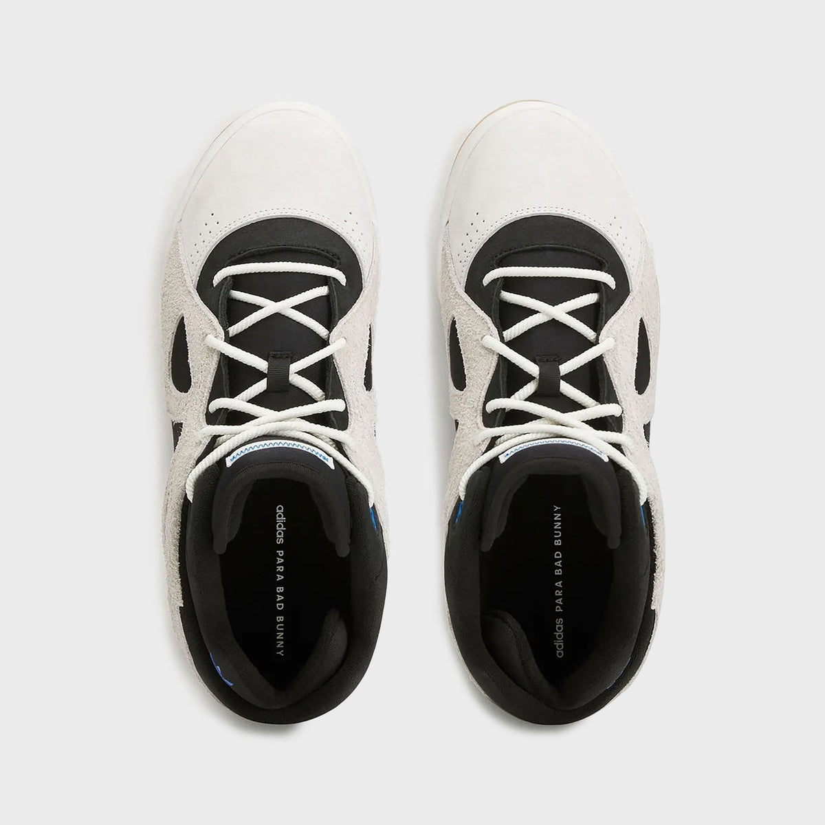 Rise 1.0 off-white and black sneakers - top view