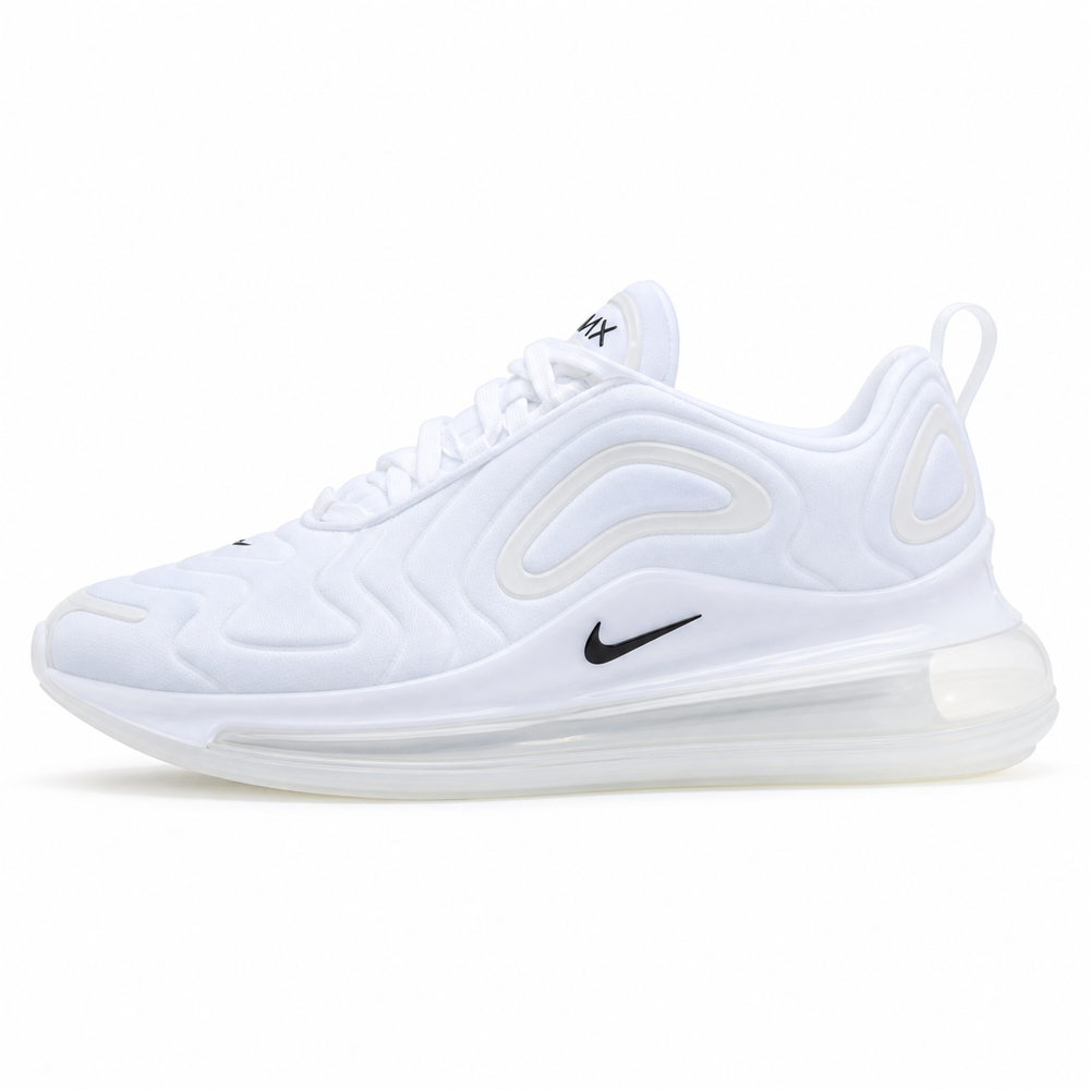 720 Air Cushion Wave Sneakers – White/Black