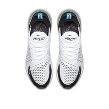 AM 270 Everyday Air Sneakers - White / Black / Dusty Cactus - top view