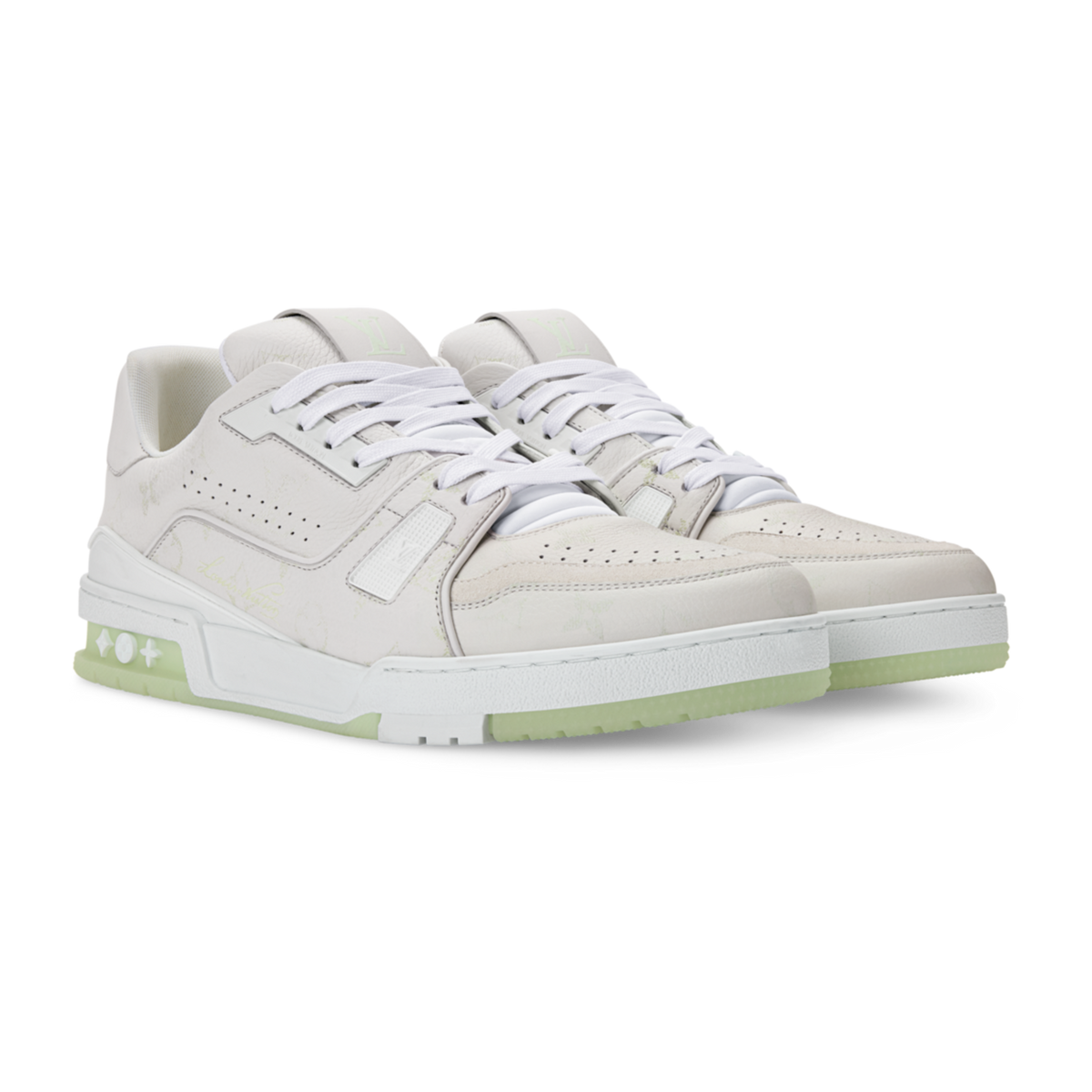 Trainer Sneaker Luminous White - pair view