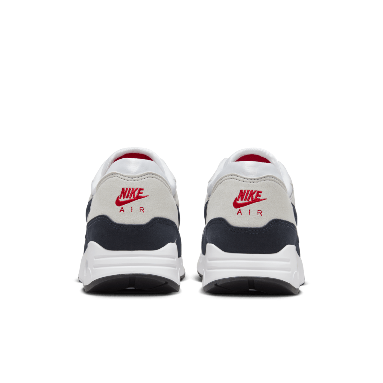 AM1 Big Bubble Dark Obsidian University Red rear view