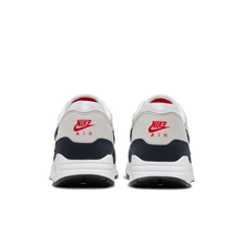 AM1 Big Bubble Dark Obsidian University Red rear view