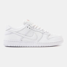 Dunk Low Pro ISO Triple White / Orange Label - Triple White / Orange Label - centered lateral side view
