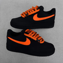 Custom AIR FORCE 1 - Blackest (with Gold Details)