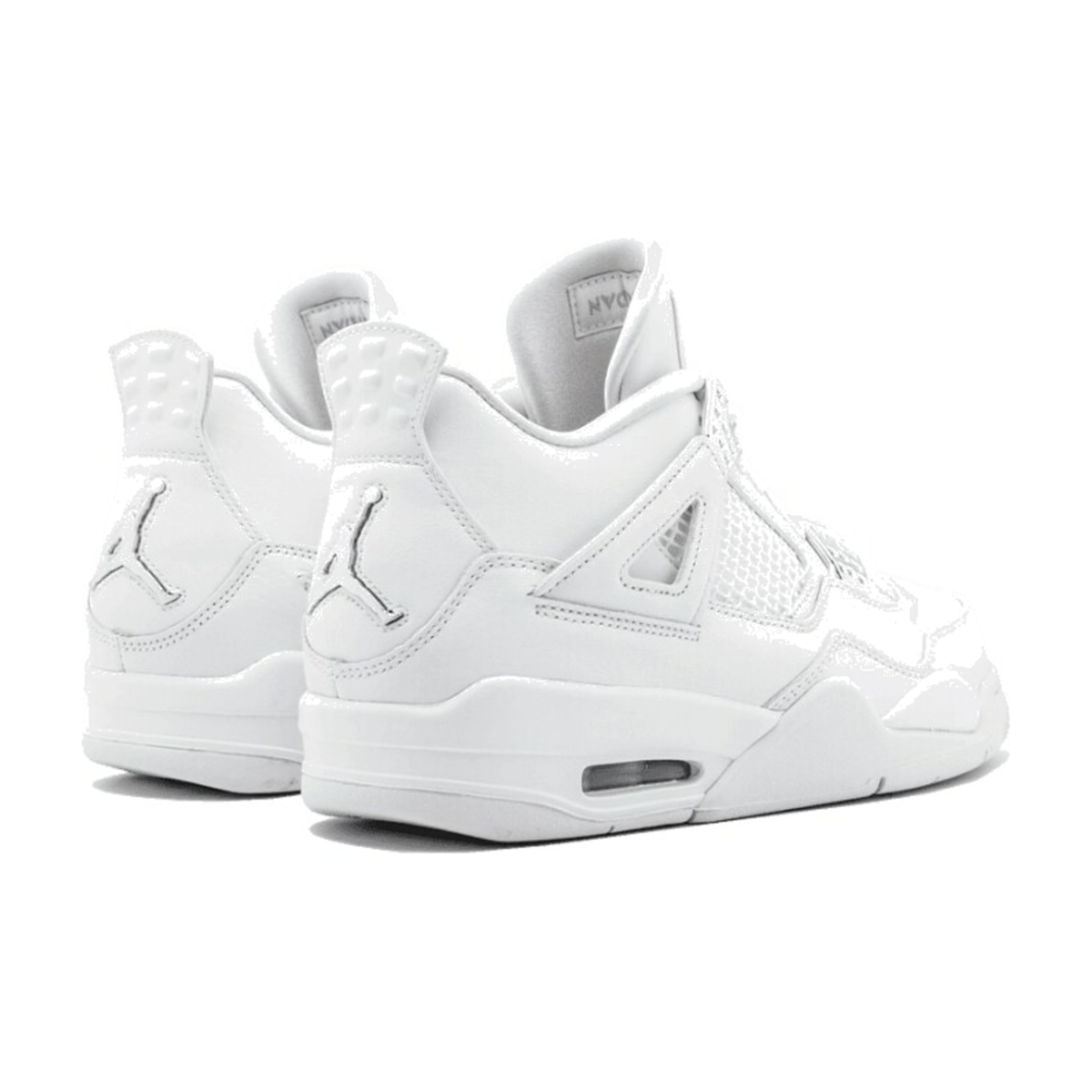AJ4 Retro Pure Money 308497-100 - rear pair view