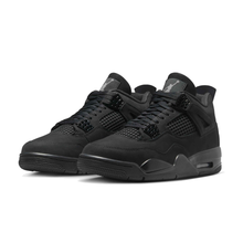 AJ4 Retro Black Cat FV5029-010 - three-quarter pair view