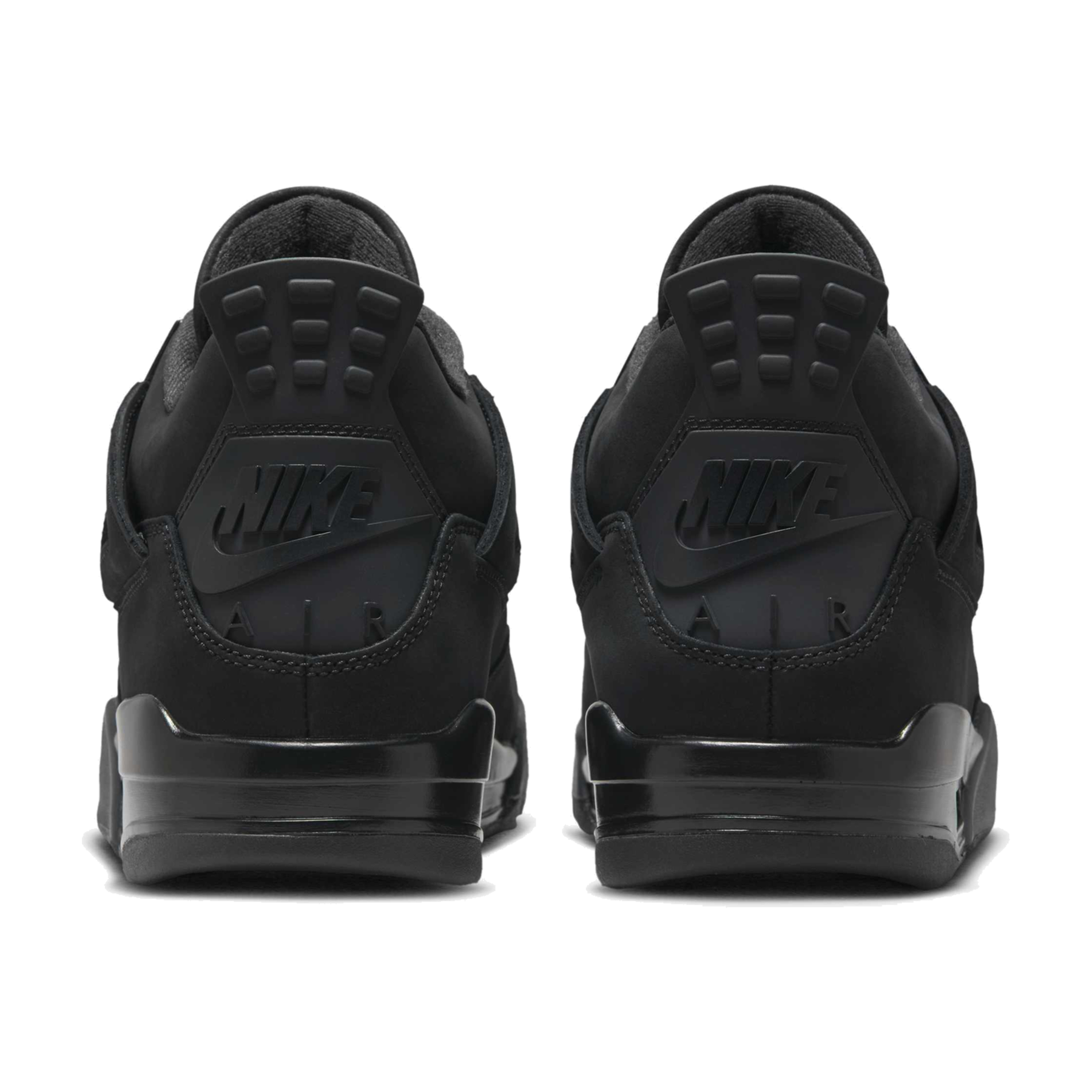 AJ4 Retro Black Cat FV5029-010 - rear pair view