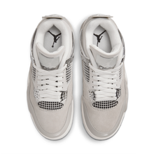 Air Jordan 4 Frozen Moments - Light Iron Ore / Metallic Silver - top pair view