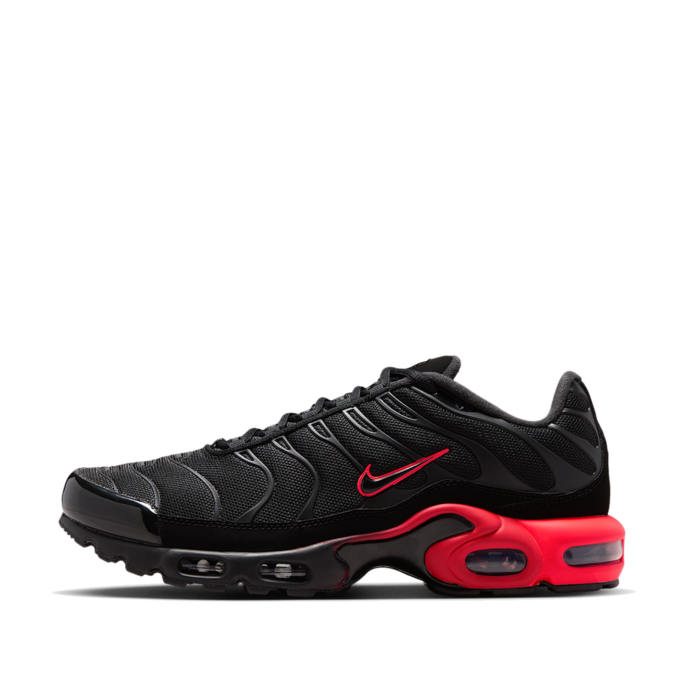 Air Max Plus Black Bright Crimson
