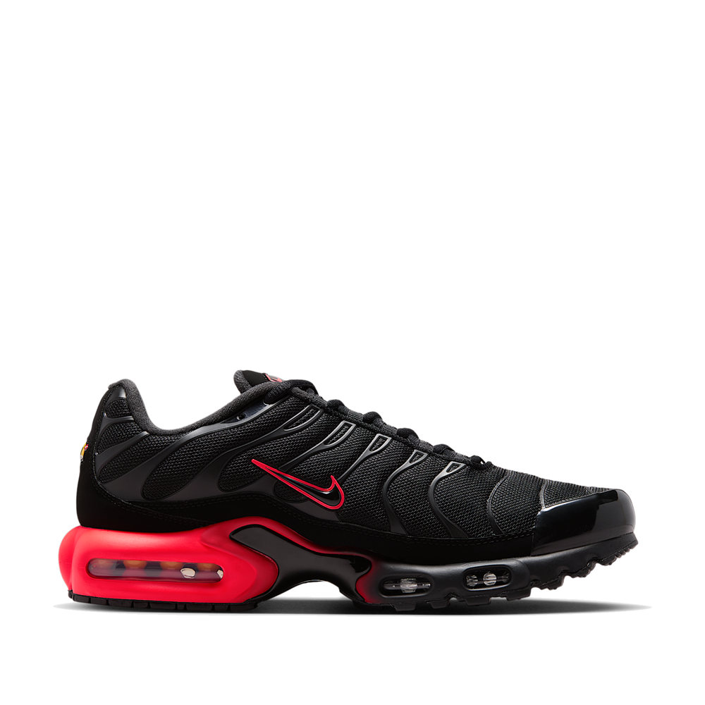 Air Max Plus Black Bright Crimson